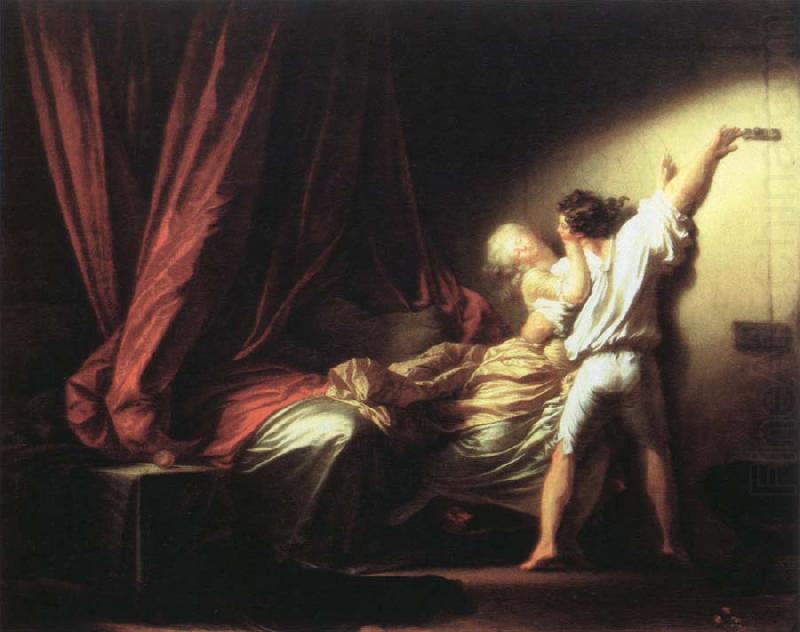 Jean-Honore Fragonard the bolt oil painting picture